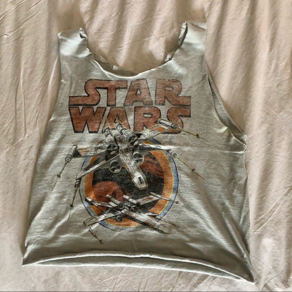 Star Wars Graphic Tee Cropped Tank